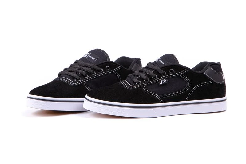 Tênis Flat Lite Black Line White - Preto