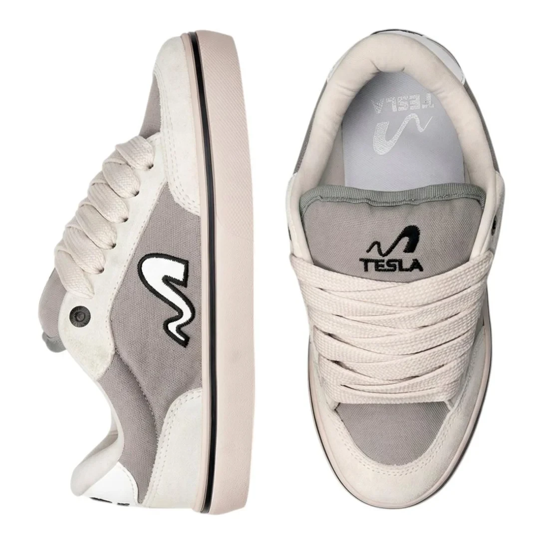 Tênis Flow XL Grey - Cinza Claro