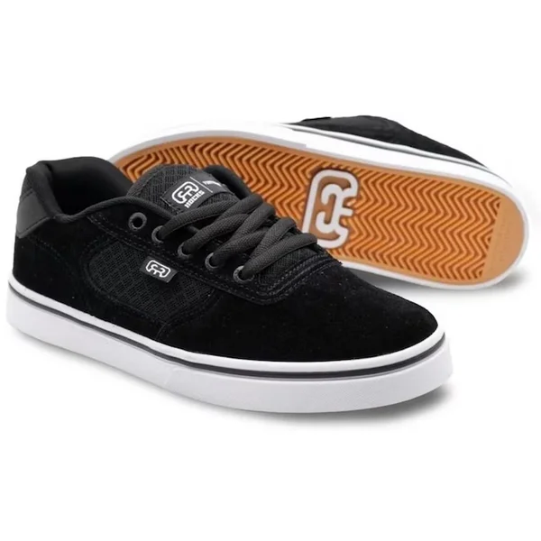 Miniatura Tênis Flat Lite Black White